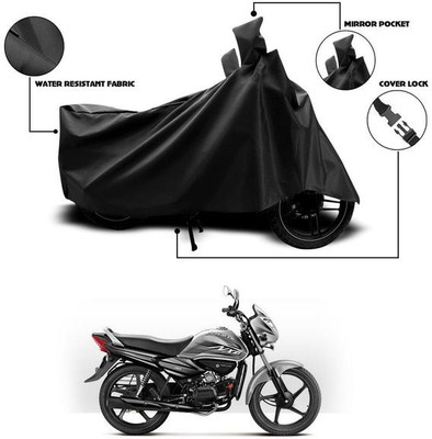 KEDIT Waterproof Two Wheeler Cover for Hero(Splendor NXG, Black)