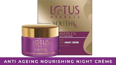 LOTUS HERBALS YouthRx Anti Ageing Nourishing Night Cream(30 g)