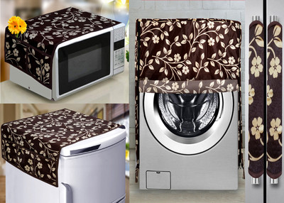 Kanushi Industries Front Loading Washing Machine  Cover(Width: 79 cm, Brown)