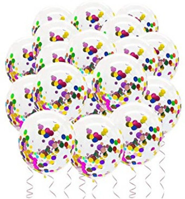 Bloomsevent Solid Blooms Event Confetti Metallic Latex Ballons Multi Theme Set of 10 Balloon(Multicolor, Pack of 10)