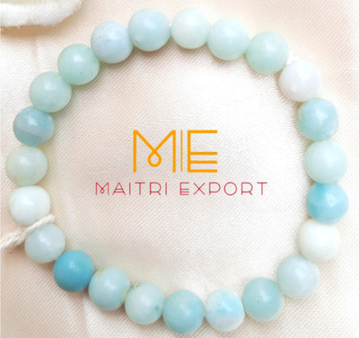 Maitri Export Crystal Agate Bracelet