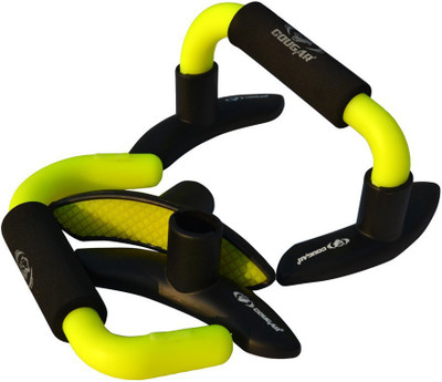 COUGAR Pushup Stand , Pushup Bar Stand , Ultimate Pushup Stand For Home Exercise Bar Push-up Bar(Black, Yellow)