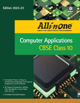 CBSE All In One Computer Application Class 10 2022-23 Edition(English, Paperback, Neetu Gaikwad, Shweta Agarwal)