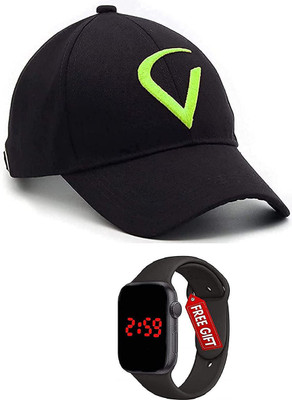 Rozti Embroidered Sports/Regular Cap Cap(Pack of 2)