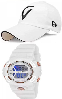 Rozti Embroidered, Solid Sports/Regular Cap Cap(Pack of 2)