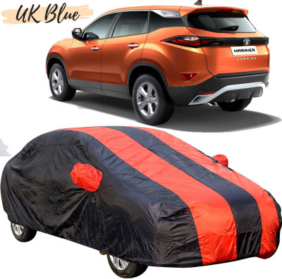 UK Blue Car Cover For Tata Harrier (With Mirror Pockets)(Red, Blue, For 2019, 2020, 2021 Models)
