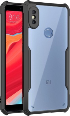 SoulBuy Back Cover for Mi Redmi Y2(Black, Camera Bump Protector, Pack of: 1)