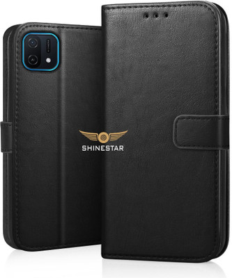 SHINESTAR. Back Cover for Oppo A16k(Black, Pack of: 1)