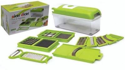 Dabster 13-IN-1 MANUAL VEGETABLE CHIPSER Vegetable & Fruit Chopper(1 chopper)
