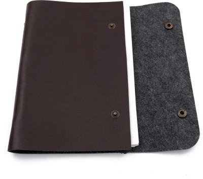 ASRAW Elegant Diary A5 Diary Ruled 160 Pages(Brown)