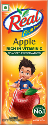 Real Fruit Juice Apple(180 ml)