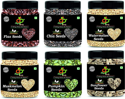 Organic Purify All Edible Seeds Pack of 6 Poppy Seeds(1.5 kg)