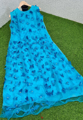 Saree Collection Net/Lace Embroidered Kurta Fabric