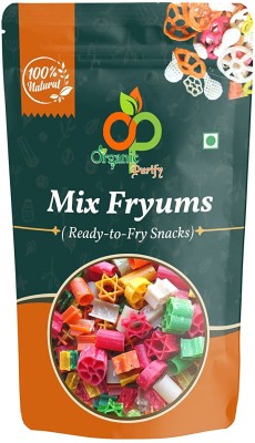 Organic Purify Mix Fryums Ready-to-Fry Papad Snacks 400GM Fryums 400 g