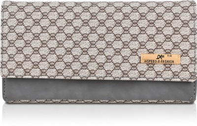 SXF SPEED X FASHION Casual Grey  Clutch