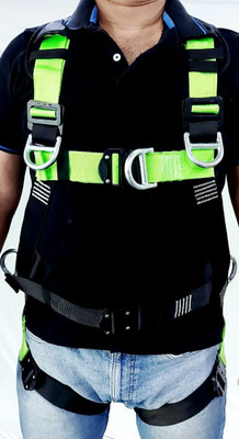 Sahas Infrato Full Body Harness FBH9400 for Adventure Activities and Industrial Safety Safety Harness(Free Size)