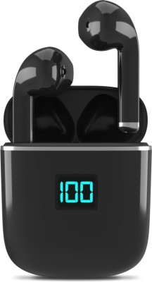 Portronics Harmonics Twins 50 Wireless Sports with Long Playtime Bluetooth Headset(Black, True Wireless)