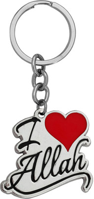 M Men Style I Love Allah Keychain Metal Keychain/Keyring Friendship Key Chain