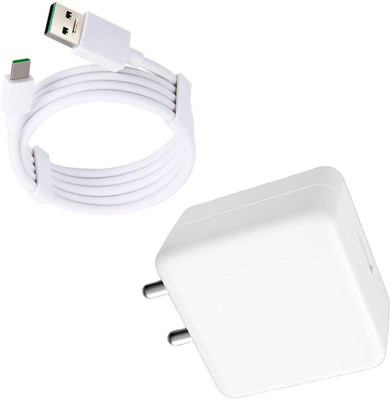 VOLTDIC Wall Charger Accessory Combo for Oppo F15, Oppo Reno2, Oppo F17 Pro, 30W 5V/6A, (SuperVOOC Upto 65W)(White)