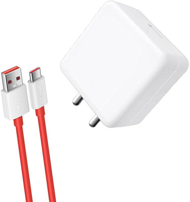 VOLTDIC Wall Charger Accessory Combo for OnePlus 7 Pro, OnePlus 6T, OnePlus 8 pro, 30W 5V/6A, (Upto 65W Supported)(White)