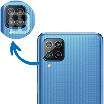 FCS Back Camera Lens Glass Protector for Samsung Galaxy F12(Pack of: 3)