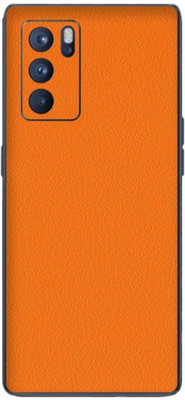 Orgic India Oppo Reno 6 Pro Mobile Skin(Orange)