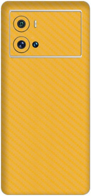 Orgic India Vivo IQ00 9 Pro Mobile Skin(Carbon Yellow)
