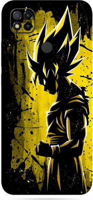WeCre8 Skin's Redmi 9 Activ, Goku Yellow Mobile Skin(Multicolor)