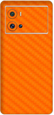 Orgic India Vivo IQ00 9 Pro Mobile Skin(Carbon Orange)