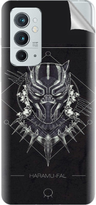 Snooky OnePlus 9RT 5G Mobile Skin(Black)