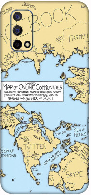 Vcare GadGets Realme Narzo 30 Pro (5G) Mobile Skin(Multicolor)