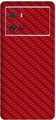 Orgic India Vivo IQ00 9 Pro Mobile Skin(Carbon Red)
