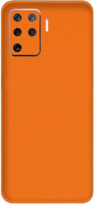 Orgic India Oppo Reno 5 Lite Mobile Skin(Orange)