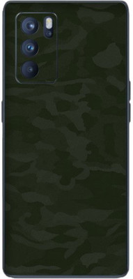 Orgic India Oppo Reno 6 Pro Mobile Skin(Camo Green)