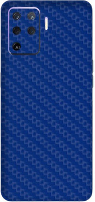 Orgic India Oppo Reno 5 Lite Mobile Skin(Carbon Blue)