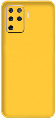 Orgic India Oppo Reno 5 Lite Mobile Skin(Yellow)