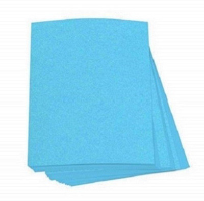 Eclet A4 40 Sheet Sky Blue Color Paper (180-240 GSM) Double side coloured sheet A4 180 gsm Coloured Paper(Set of 1, Blue)