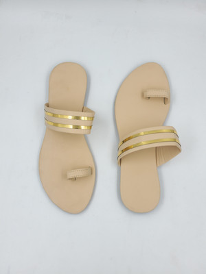 SAYERA Women Beige Flats