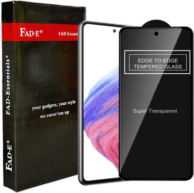 FAD-E Edge To Edge Tempered Glass for Samsung Galaxy A53 5G(Pack of 1)