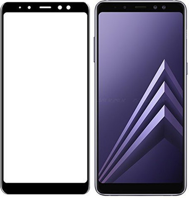 VISHZONE Edge To Edge Tempered Glass for Samsung Galaxy A9 Star(Pack of 1)