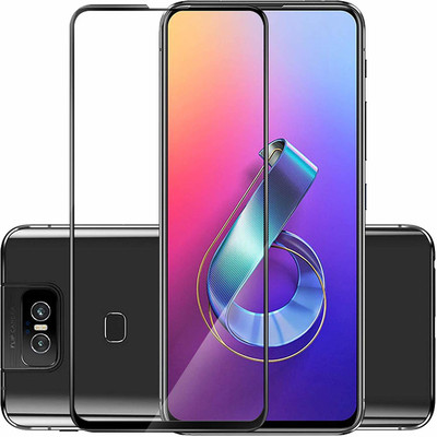 VISHZONE Edge To Edge Tempered Glass for Asus Zenfone 6Z(Pack of 1)