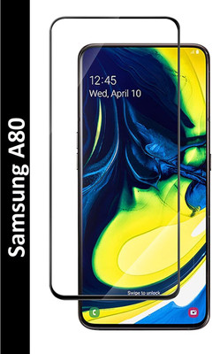 VISHZONE Edge To Edge Tempered Glass for Samsung Galaxy A80(Pack of 1)