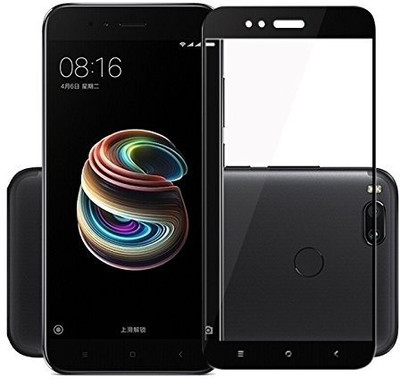 VISHZONE Edge To Edge Tempered Glass for Redmi Mi A1 (Mi 5X)(Pack of 1)