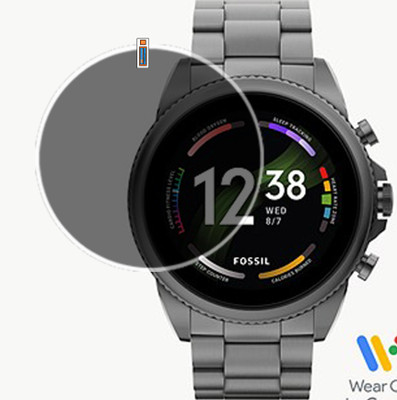 QZXCEON Screen Guard for Fossil Gen 6 SMARTWATCH SCREEN(Pack of 1)