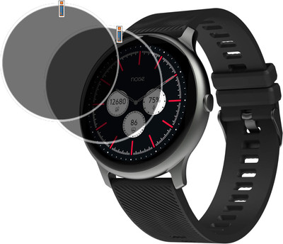 QZXCEON Screen Guard for NoiseFit Evolve SMARTWATCH SCREEN(Pack of 2)