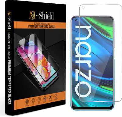 MS-Shield Edge To Edge Screen Guard for Realme Narzo 20 Pro(Pack of 1)
