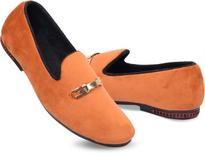 Azalia ART_14 Loafers For Men(Orange)