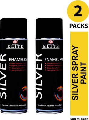 UE Silver Spray Paint 500 ml(Pack of 2)
