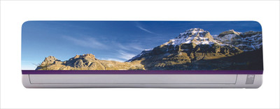K2A Studio 91 cm decorative beautiful 3d mountain abstract nature ac sticker Self Adhesive Sticker(Pack of 1)