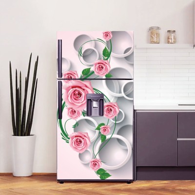 WallWear 160 cm F- Creepy Rose Self Adhesive Sticker(Pack of 1)